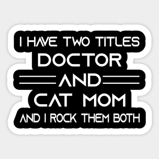 doctor Sticker